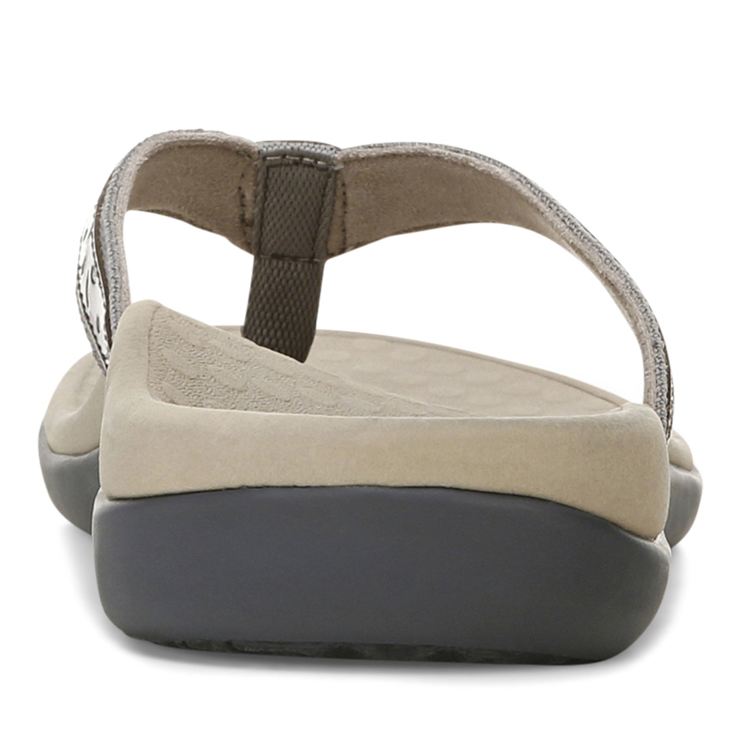 Peltz Shoes Women's Vionic Casandra Sandal PEWTER I0927S1020