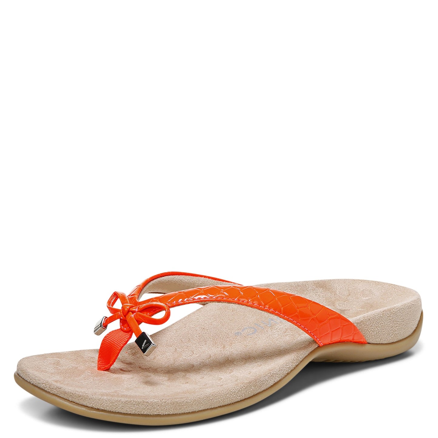 Peltz Shoes Women's Vionic Bella II Sandal FIESTA ORANGE I0929S1600