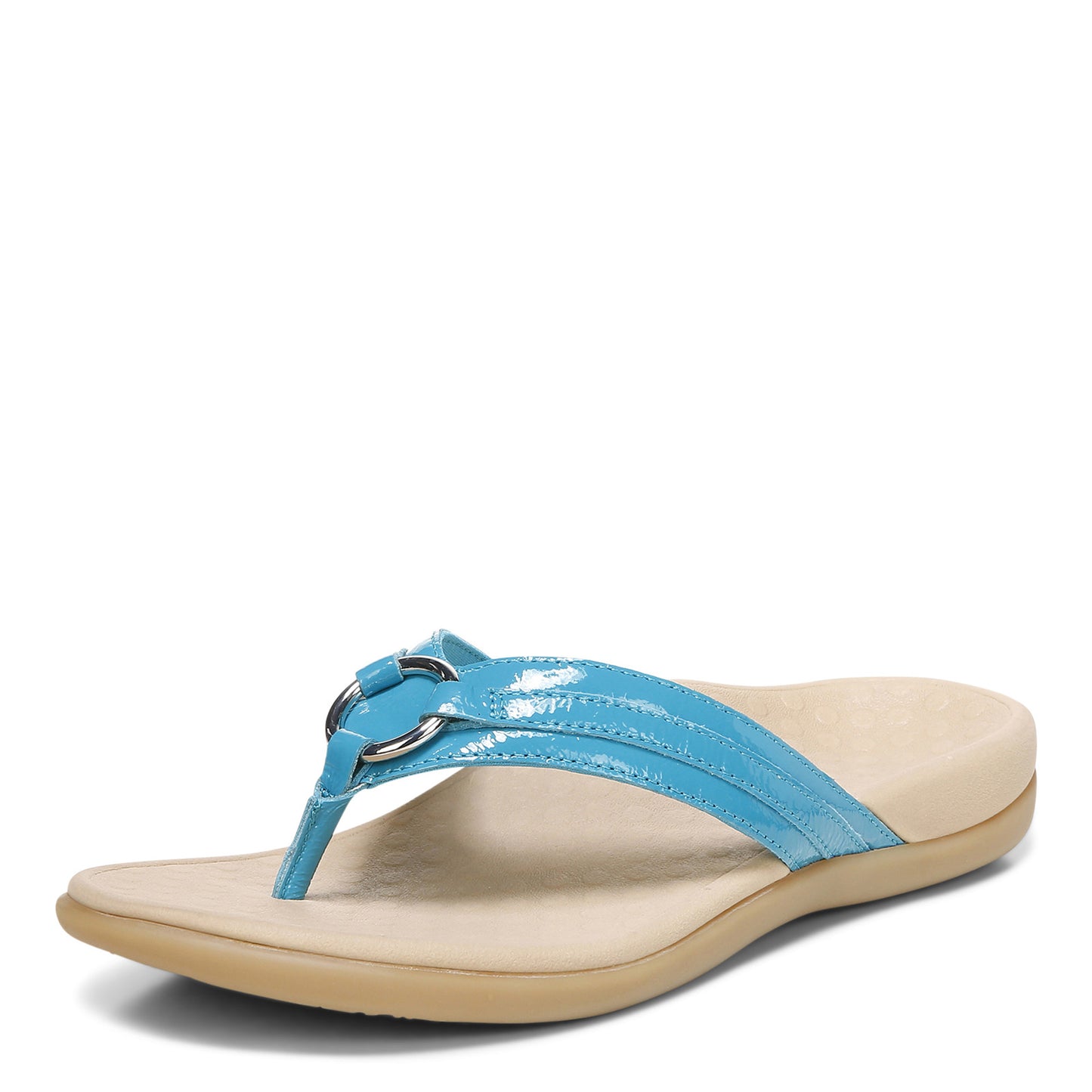 Peltz Shoes Women's Vionic Tide Aloe Sandal LAKE I0931L1400