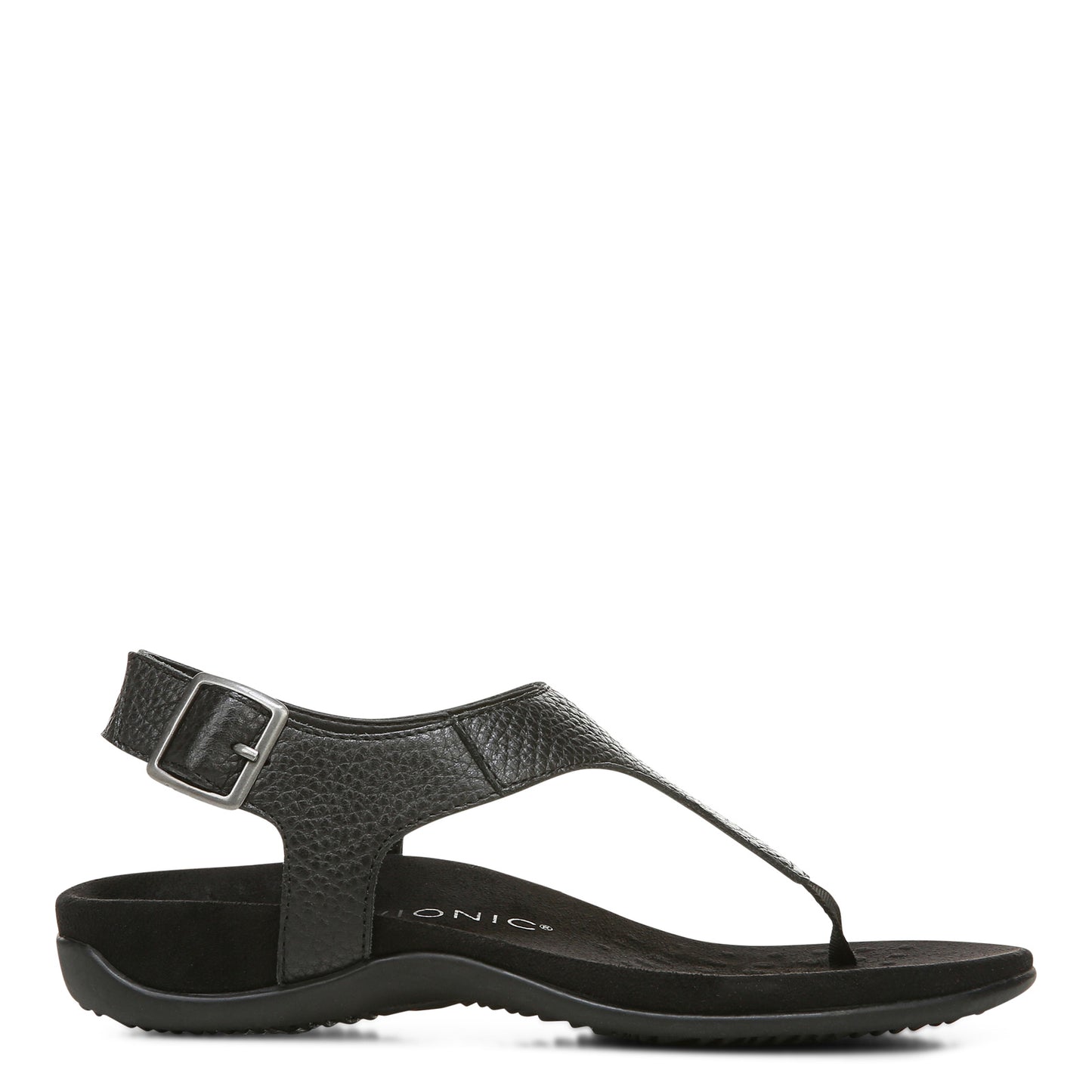 Peltz Shoes Women's Vionic Terra Sandal BLACK I0954L1001