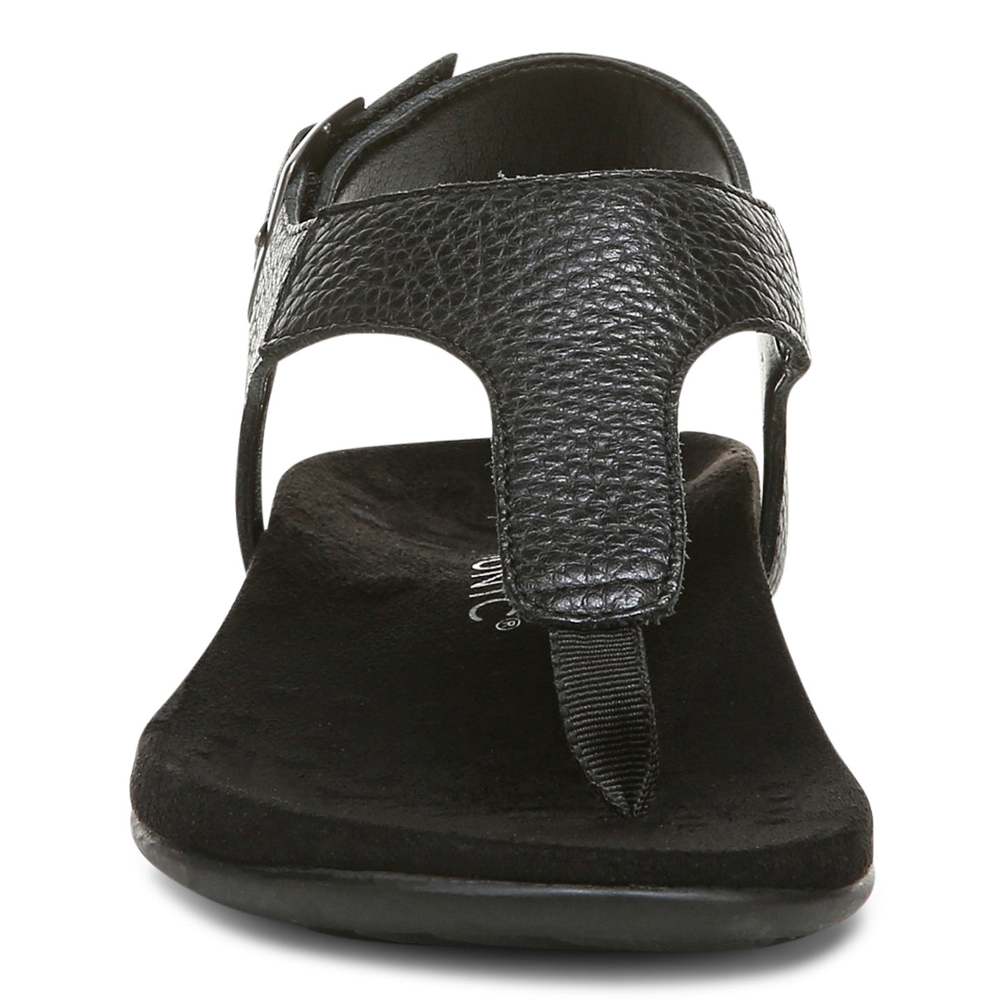 Peltz Shoes Women's Vionic Terra Sandal BLACK I0954L1001