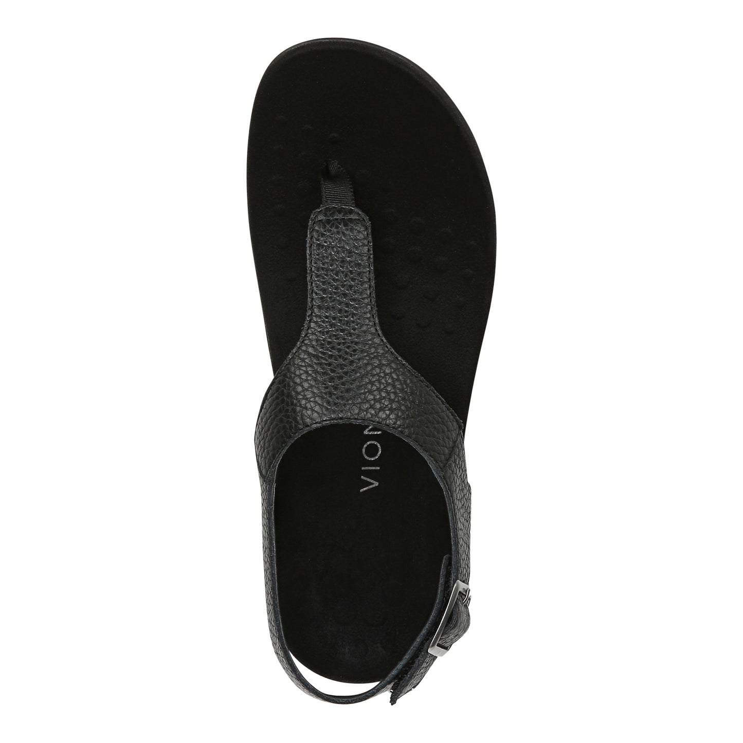 Peltz Shoes Women's Vionic Terra Sandal BLACK I0954L1001