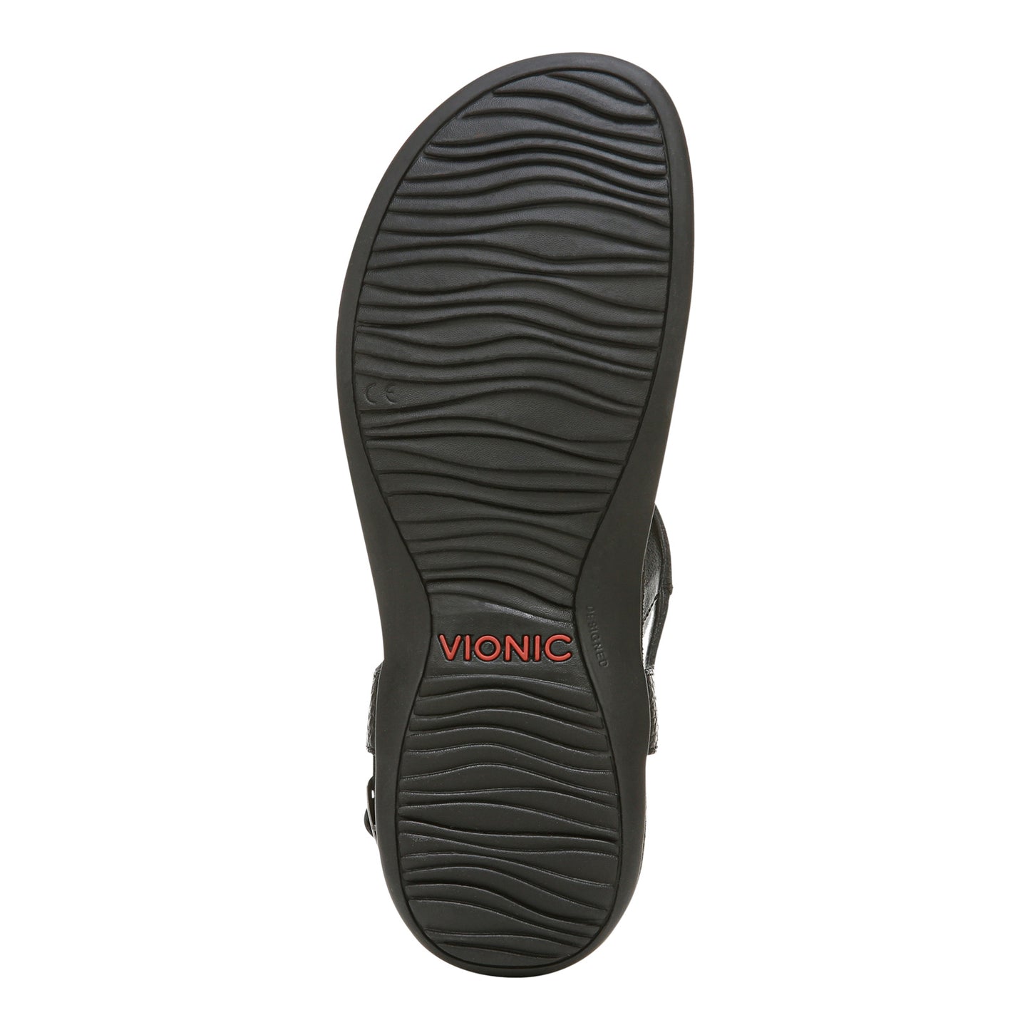 Peltz Shoes Women's Vionic Terra Sandal BLACK I0954L1001