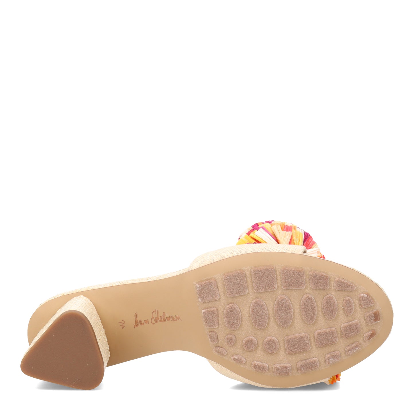 Peltz Shoes Women's Sam Edelman Olia Sandal SAND MULTI I1297F1250