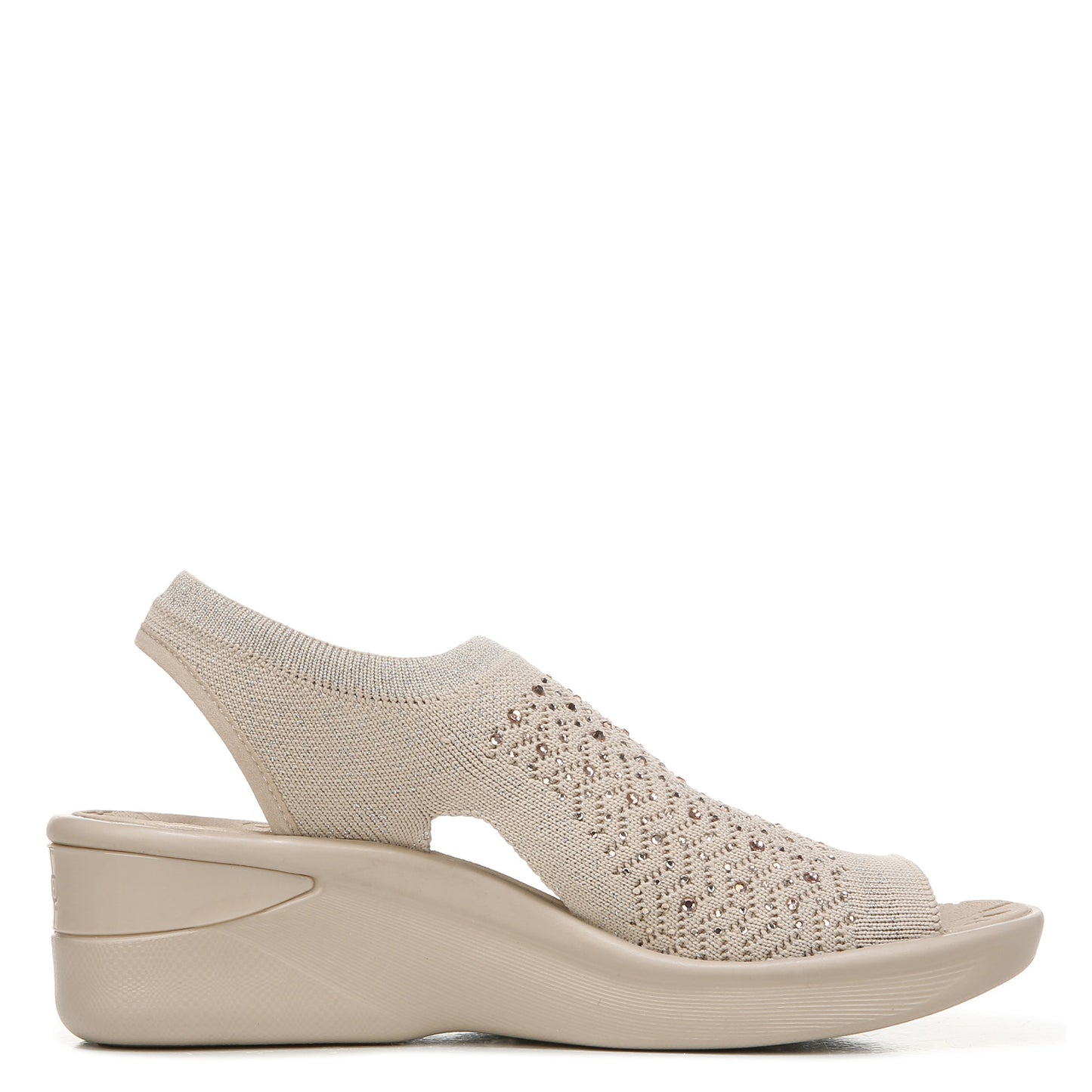Peltz Shoes Women's BZees Star Bright Sandal CHAMPAGNE I1553F1250