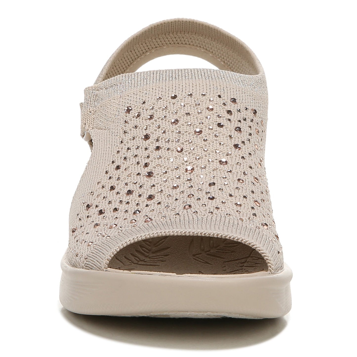 Peltz Shoes Women's BZees Star Bright Sandal CHAMPAGNE I1553F1250