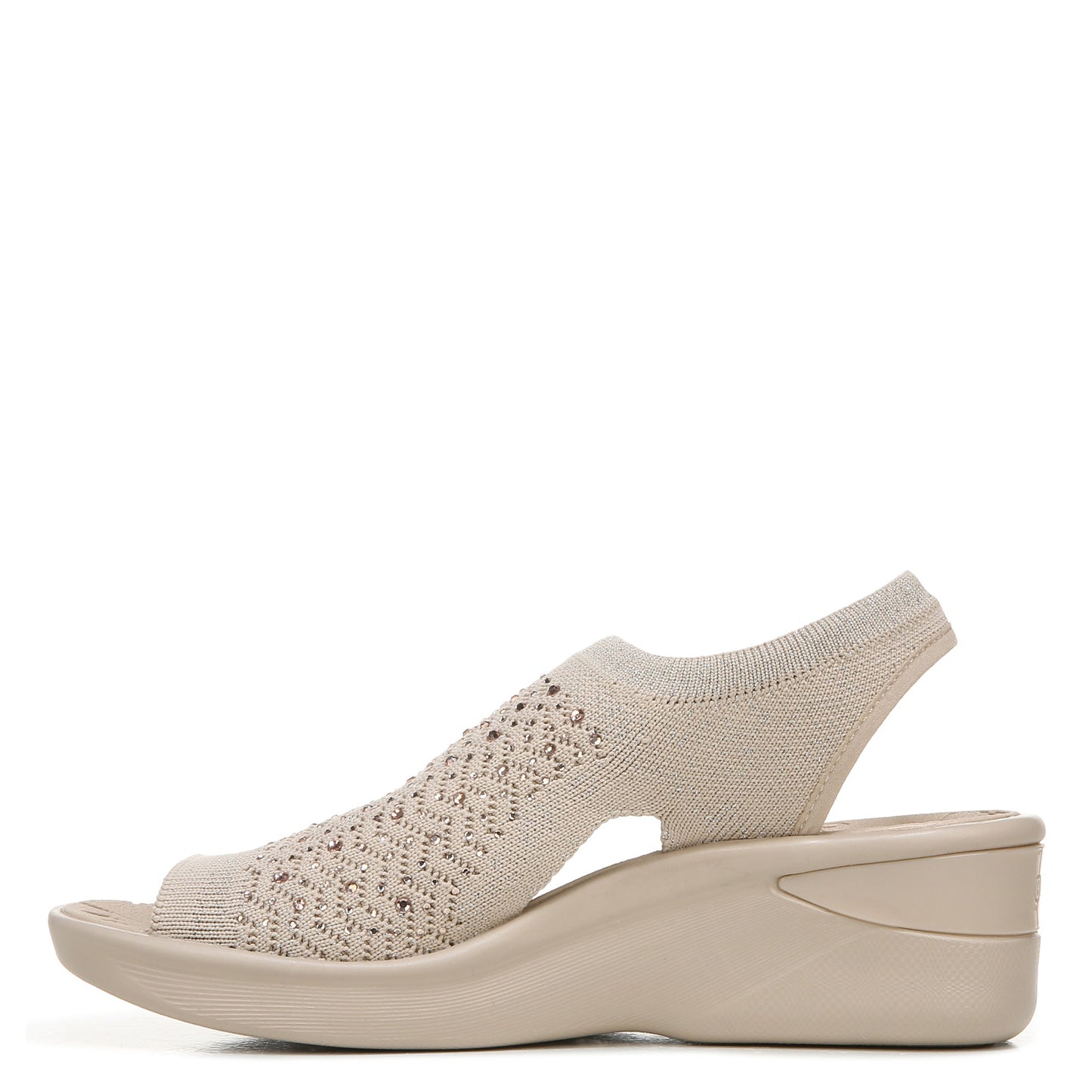 Peltz Shoes Women's BZees Star Bright Sandal CHAMPAGNE I1553F1250