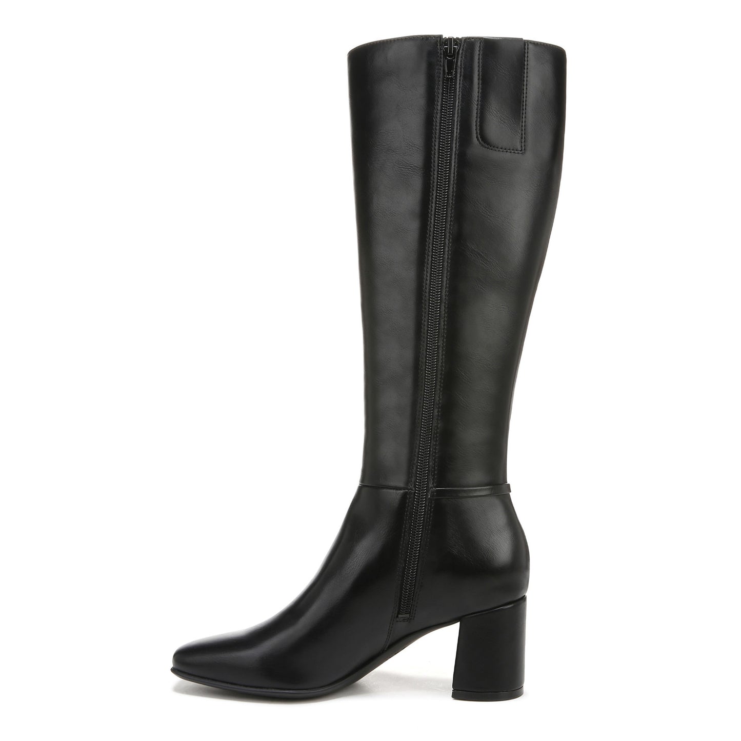 Peltz Shoes Women's Naturalizer Waylon Boot - Wide Calf BLACK I2208S3002