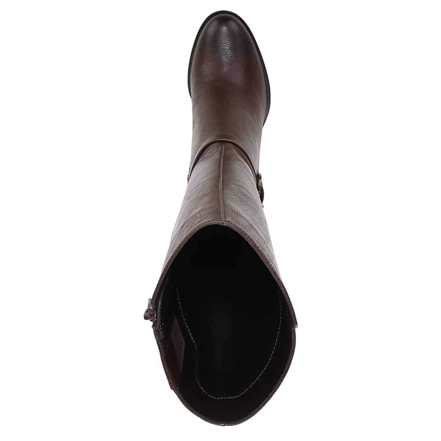 Peltz Shoes Women's Naturalizer Joslynn Boot DARK BROWN I2218S4202