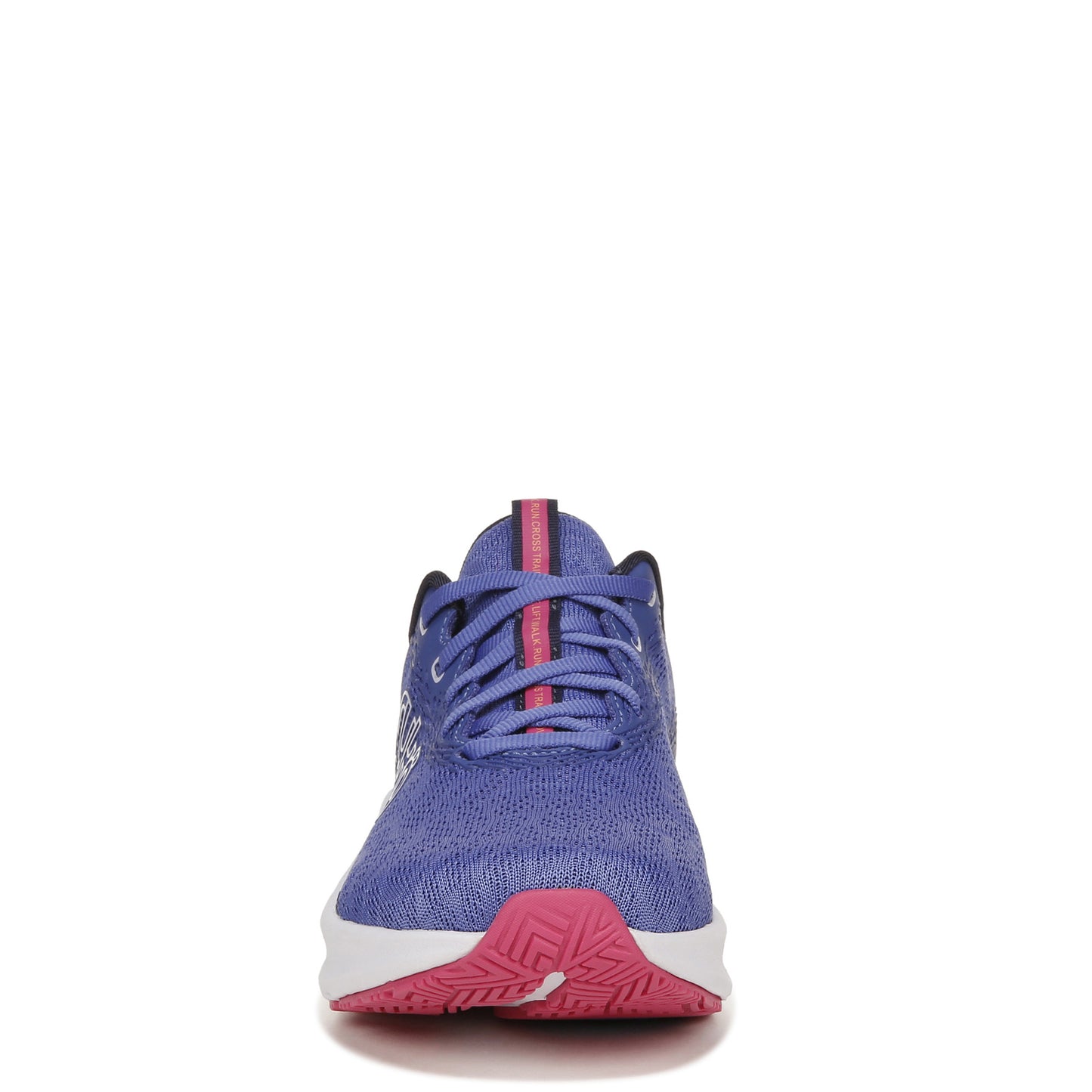 Peltz Shoes Women's Ryka Never Quit Training Shoe Blue/Pink I2222M2401