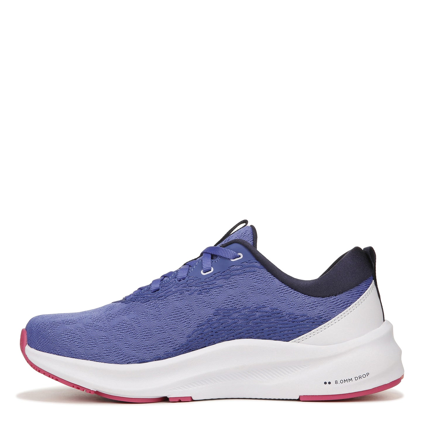 Peltz Shoes Women's Ryka Never Quit Training Shoe Blue/Pink I2222M2401