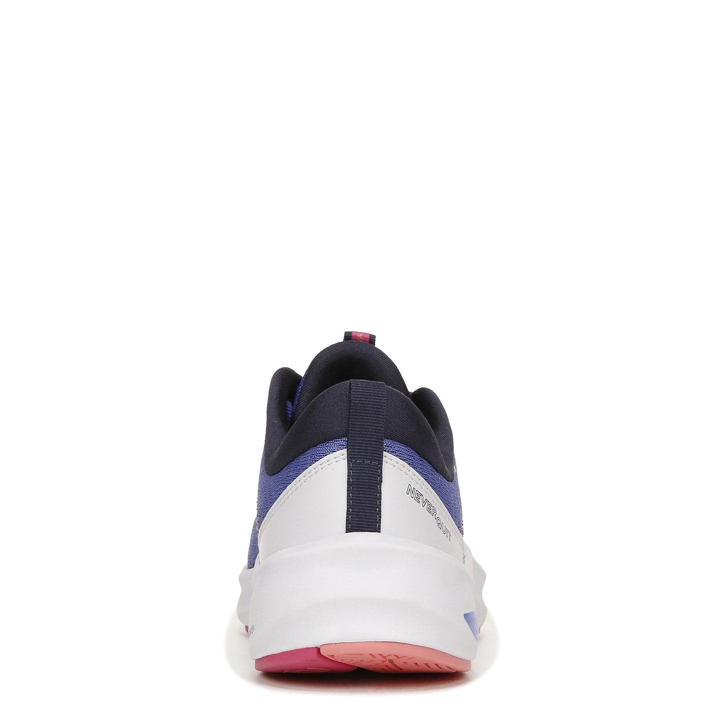 Peltz Shoes Women's Ryka Never Quit Training Shoe Blue/Pink I2222M2401