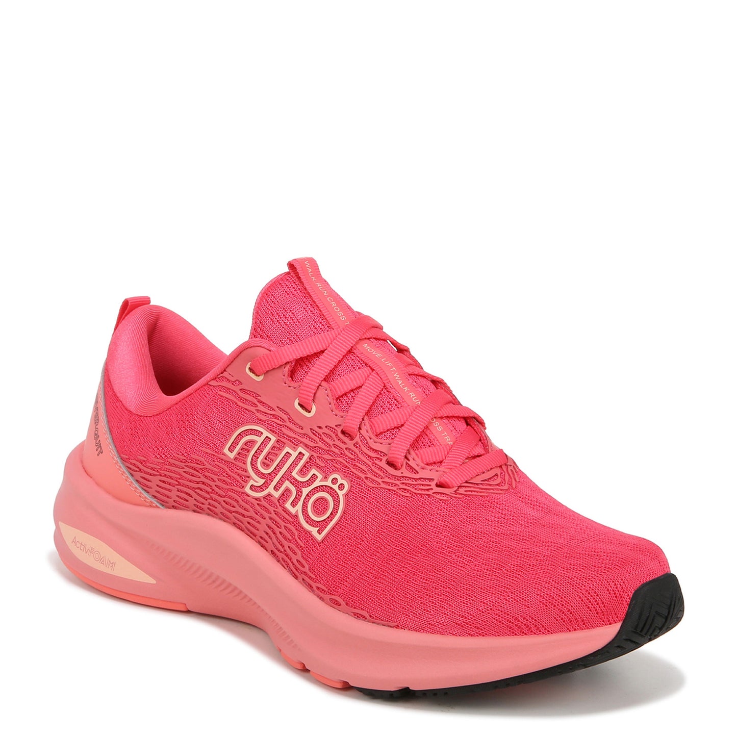 Peltz Shoes Women's Ryka Never Quit Training Shoe Pink I2222M2651