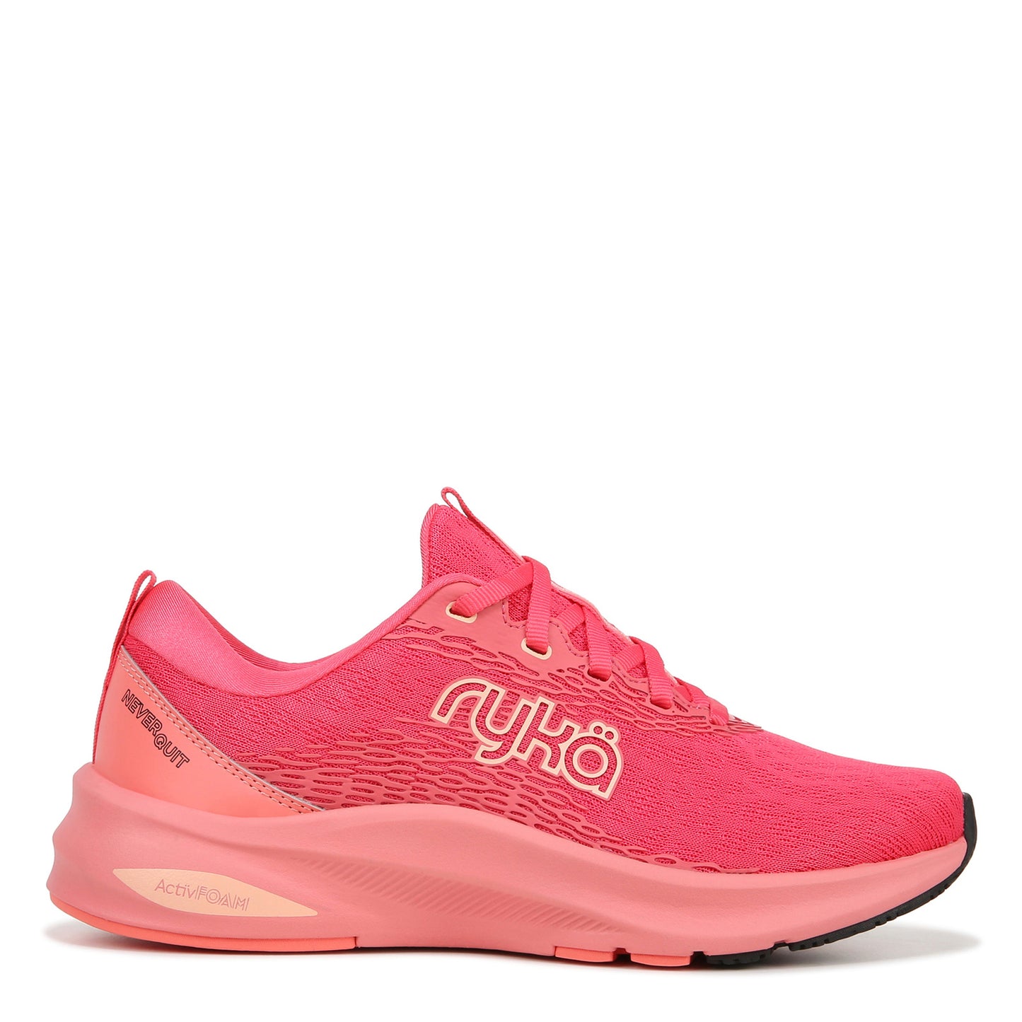 Peltz Shoes Women's Ryka Never Quit Training Shoe Pink I2222M2651
