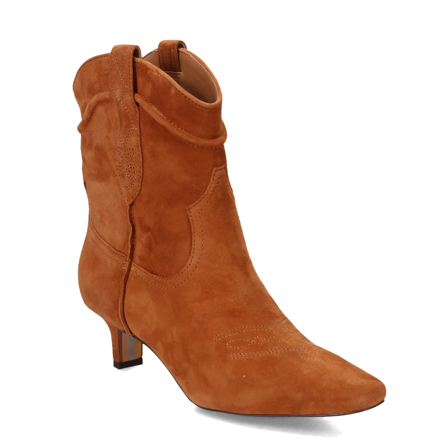 Peltz Shoes Women's Sam Edelman Taryn Boot BROWN I2572L2200
