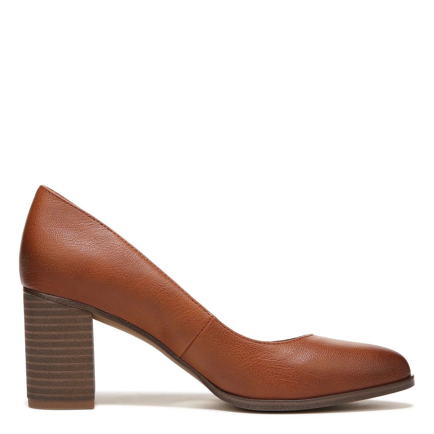 Peltz Shoes Women's Zodiac Gloria Pump COGNAC FAUX LEATHER I3408S2203