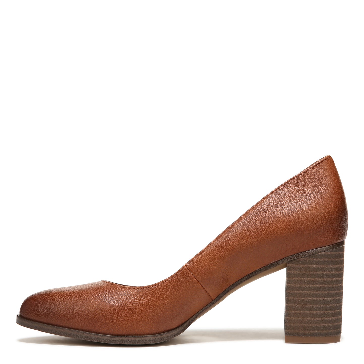 Peltz Shoes Women's Zodiac Gloria Pump COGNAC FAUX LEATHER I3408S2203