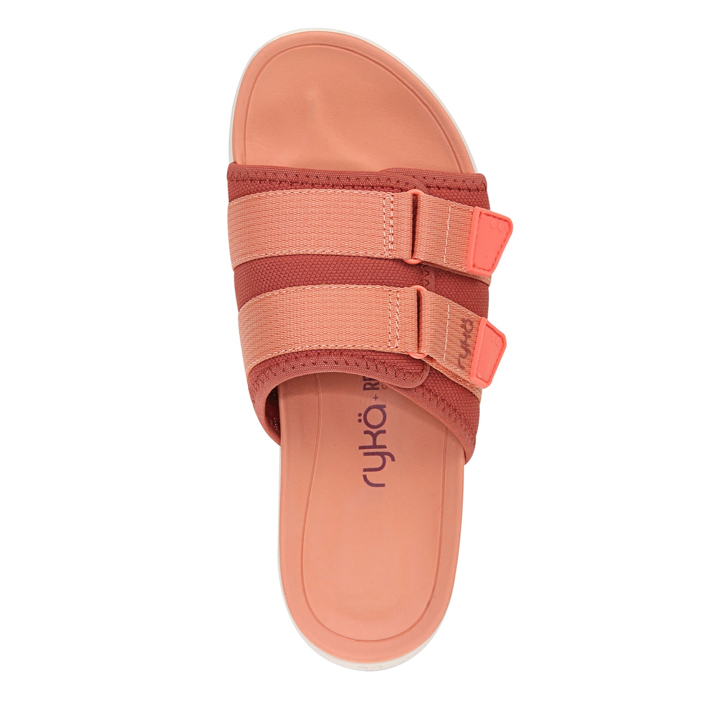 Peltz Shoes Women's Ryka Tribute Sandal RED BEAN I4132F1600