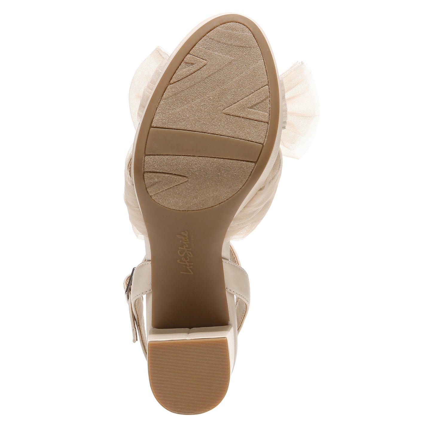 Peltz Shoes Women's LifeStride Last Dance Sandal BEIGE I4307F1250