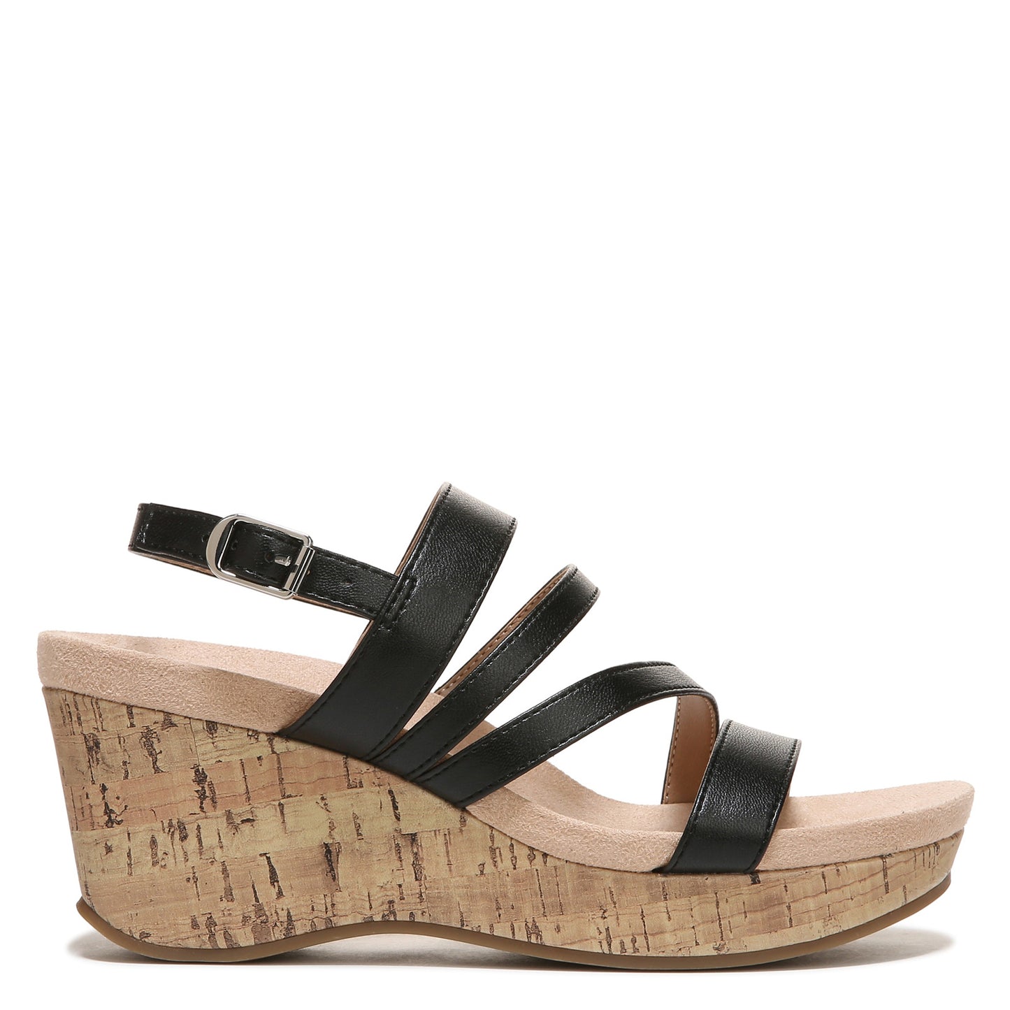 Peltz Shoes Women's LifeStride Discover Sandal BLACK I4336F1001