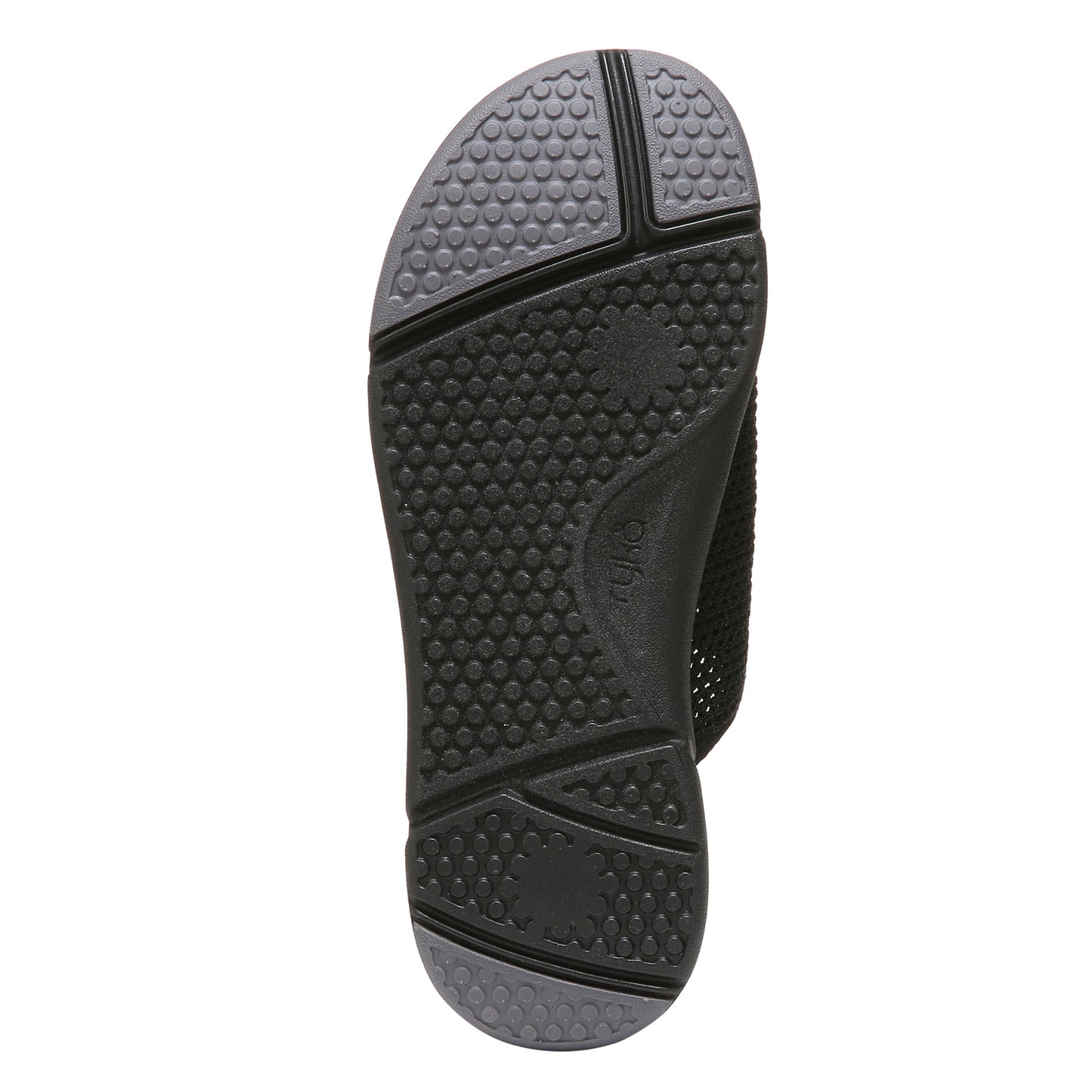 Peltz Shoes Women's Ryka Margo Slide Sandal BLACK Perf I4499S1001