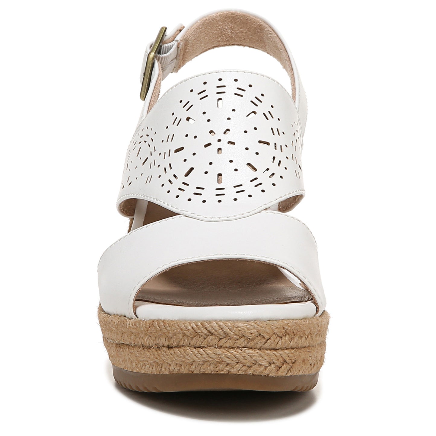 Peltz Shoes Women's SOUL Naturalizer Ocean Sandal WHITE I4570S1100