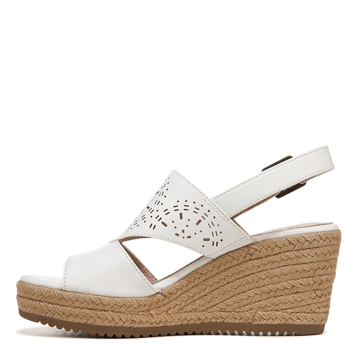 Peltz Shoes Women's SOUL Naturalizer Ocean Sandal WHITE I4570S1100