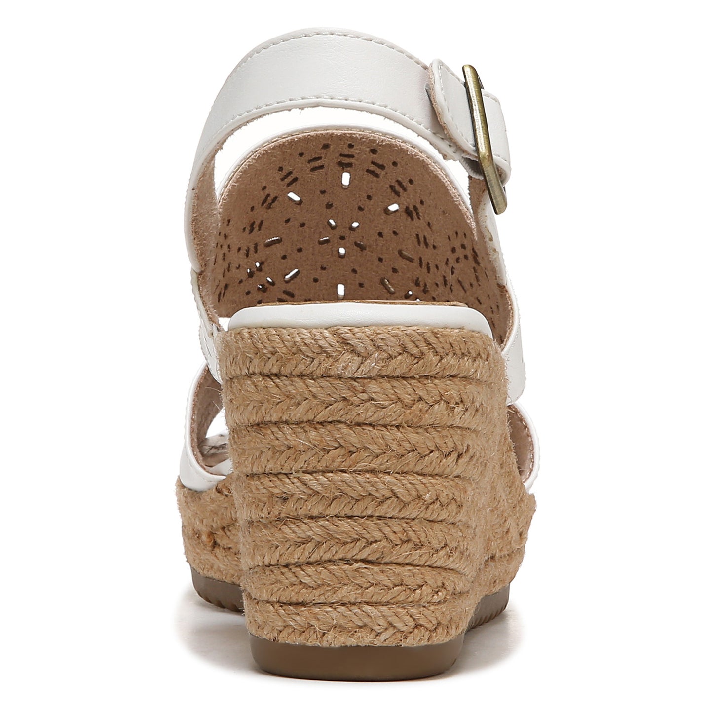 Peltz Shoes Women's SOUL Naturalizer Ocean Sandal WHITE I4570S1100
