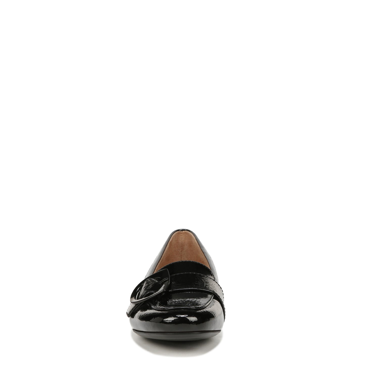 Peltz Shoes Women's Naturalizer Kayden Moc Slip-On BLACK PATENT I4655S3002