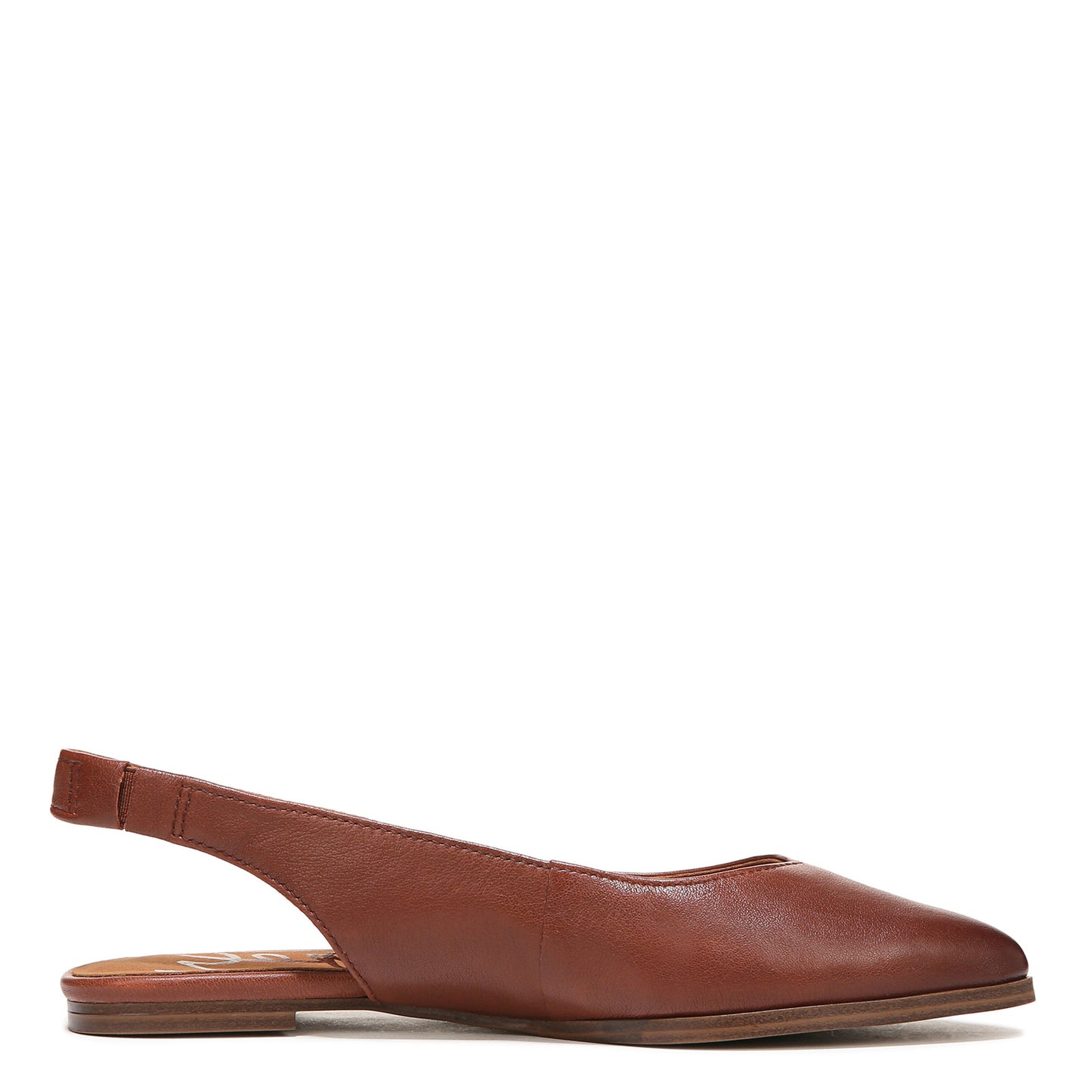 Peltz Shoes Women's Zodiac Helene Flat BROWN LEATHER I4657L1200