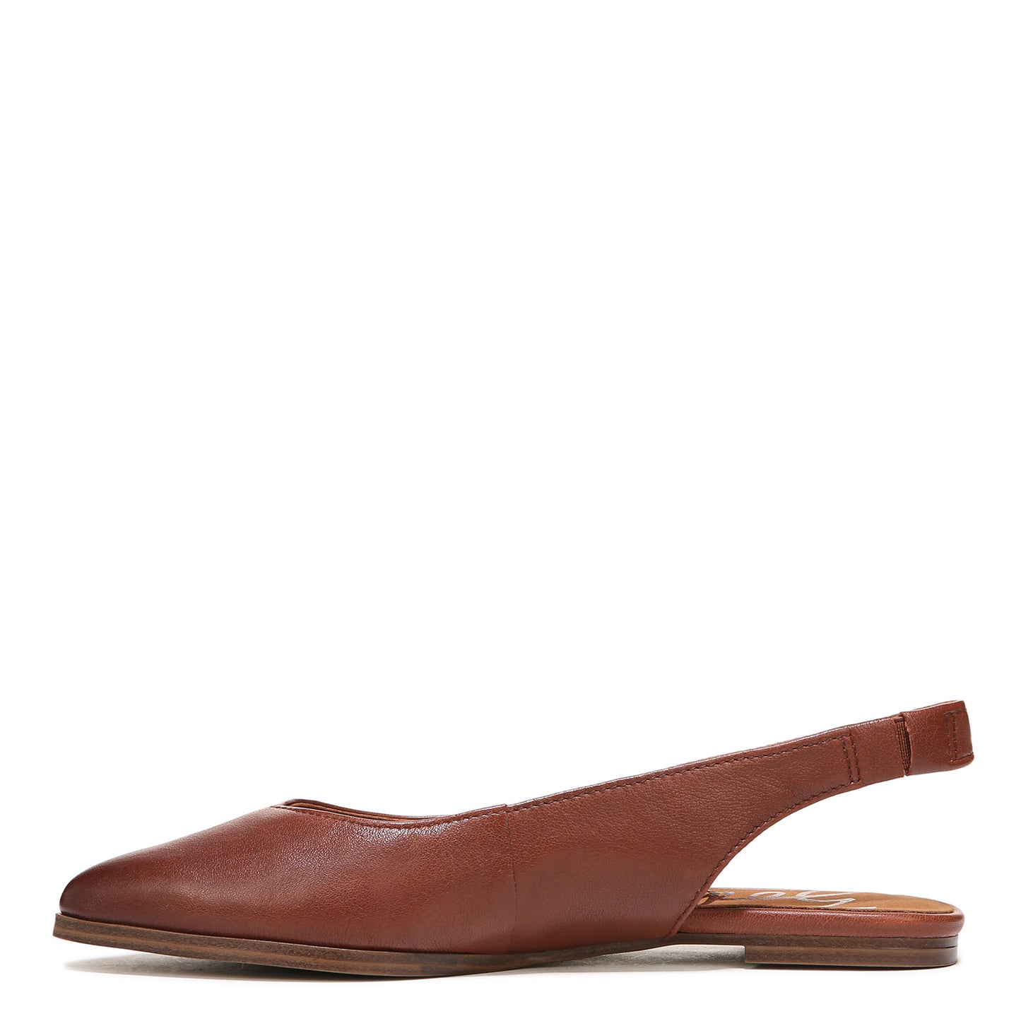 Peltz Shoes Women's Zodiac Helene Flat BROWN LEATHER I4657L1200