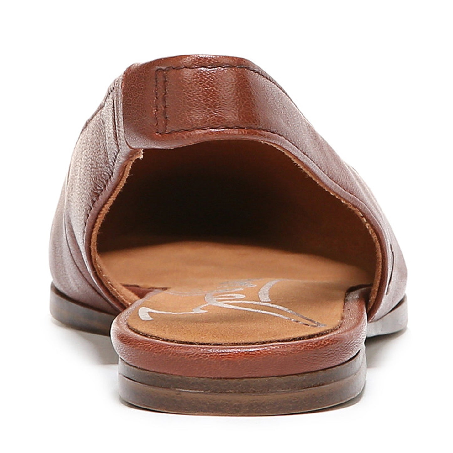 Peltz Shoes Women's Zodiac Helene Flat BROWN LEATHER I4657L1200