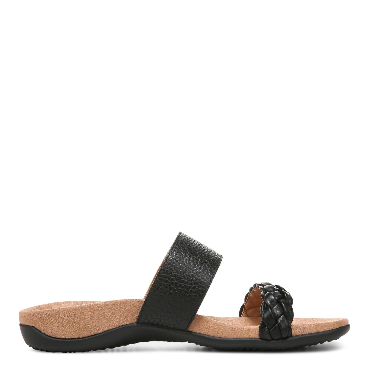 Peltz Shoes Women's Vionic Jeanne Sandal BLACK I4690M1001