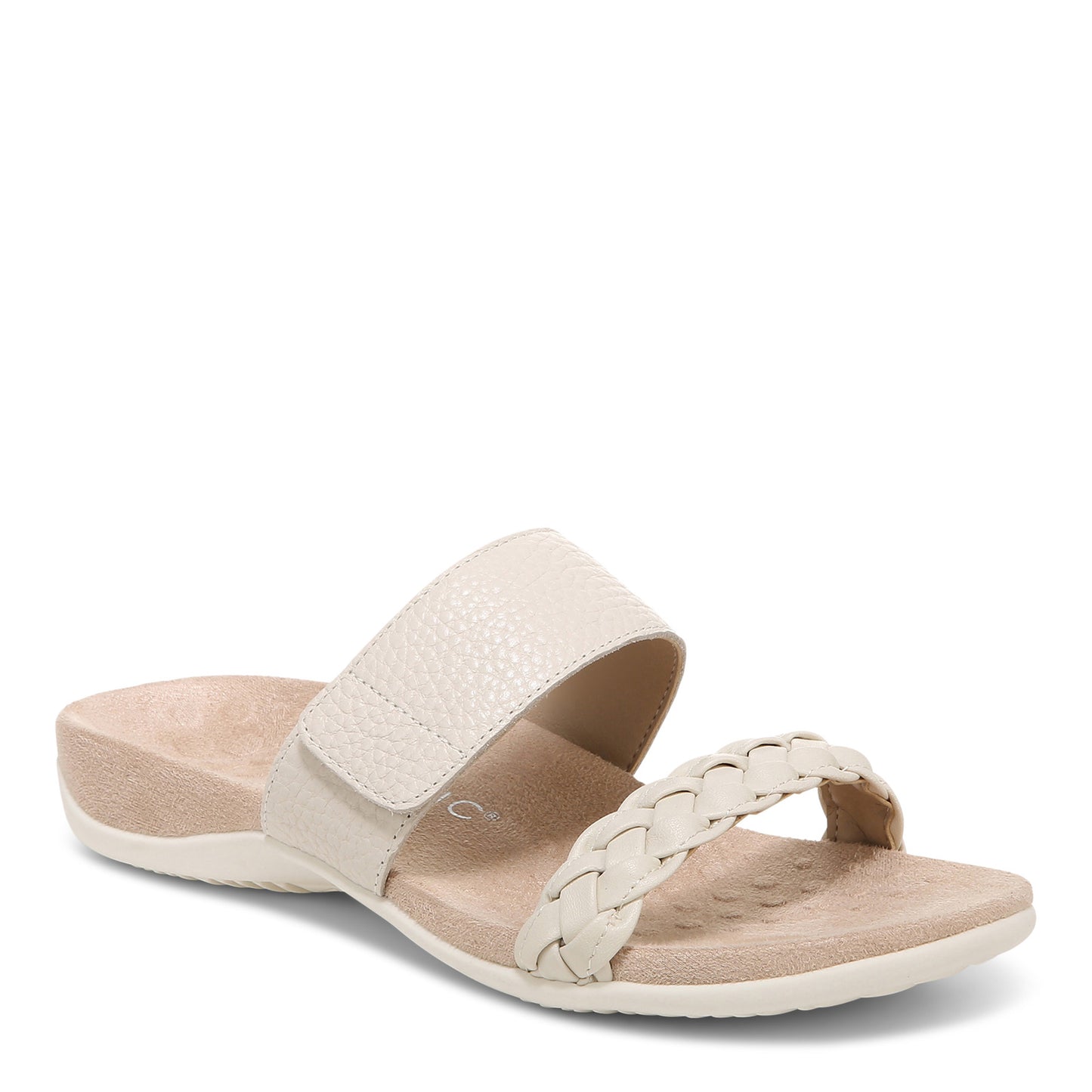Peltz Shoes Women's Vionic Jeanne Sandal CREAM I4690M1250