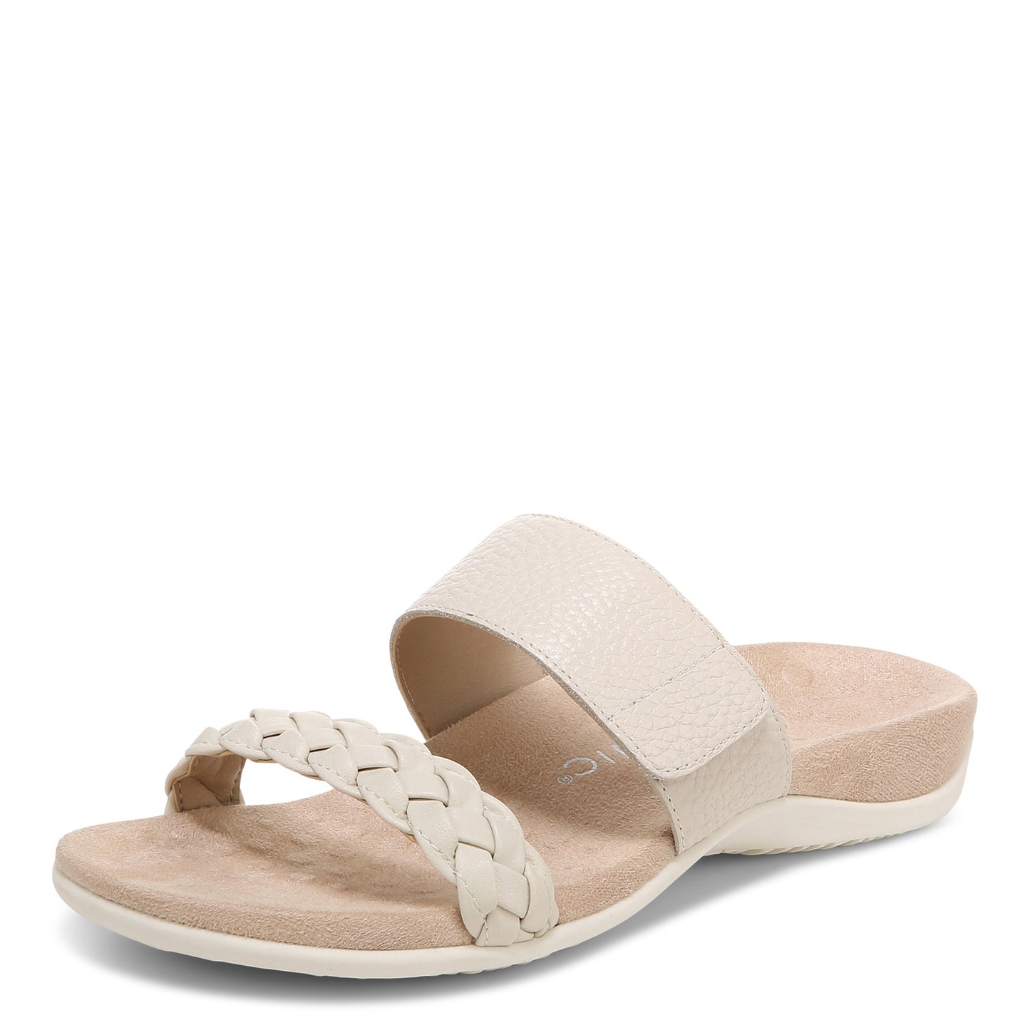 Peltz Shoes Women's Vionic Jeanne Sandal CREAM I4690M1250