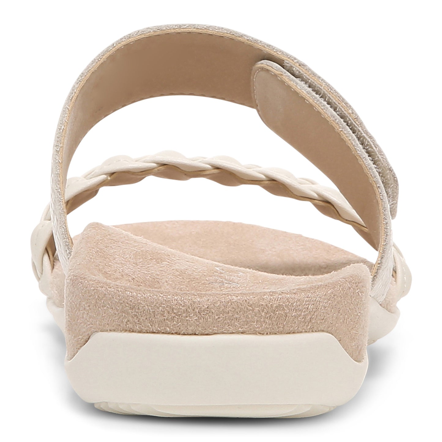 Peltz Shoes Women's Vionic Jeanne Sandal CREAM I4690M1250