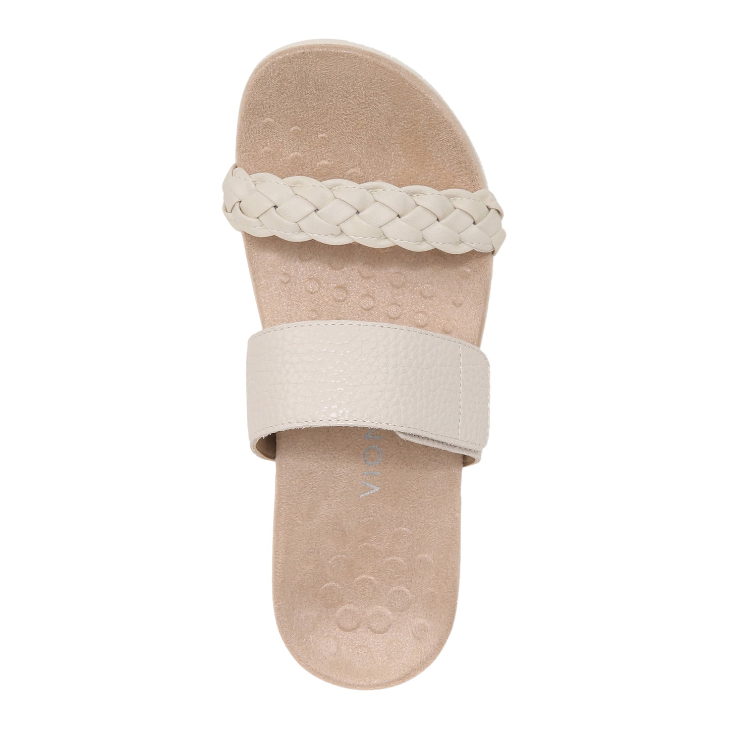 Peltz Shoes Women's Vionic Jeanne Sandal CREAM I4690M1250