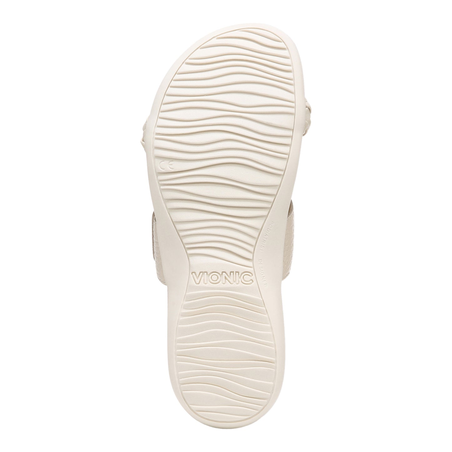Peltz Shoes Women's Vionic Jeanne Sandal CREAM I4690M1250