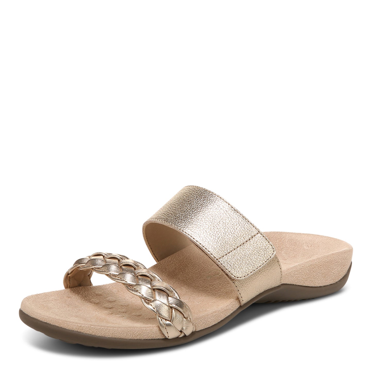 Peltz Shoes Women's Vionic Jeanne Sandal GOLD I4690M2700