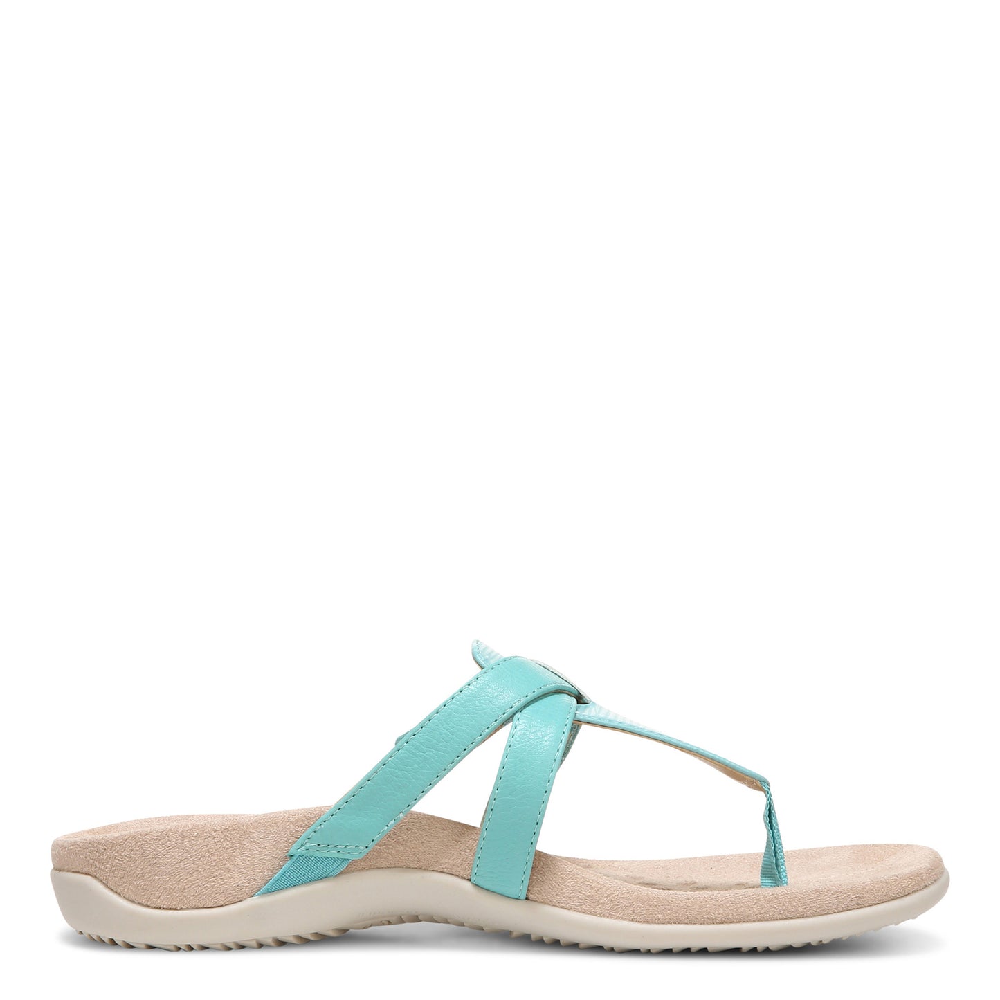 Peltz Shoes Women's Vionic Karley Sandal AQUA I4692M1400