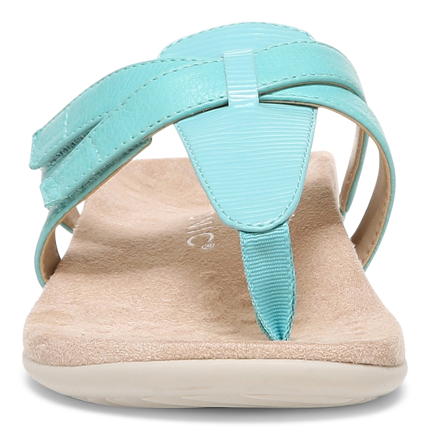 Peltz Shoes Women's Vionic Karley Sandal AQUA I4692M1400