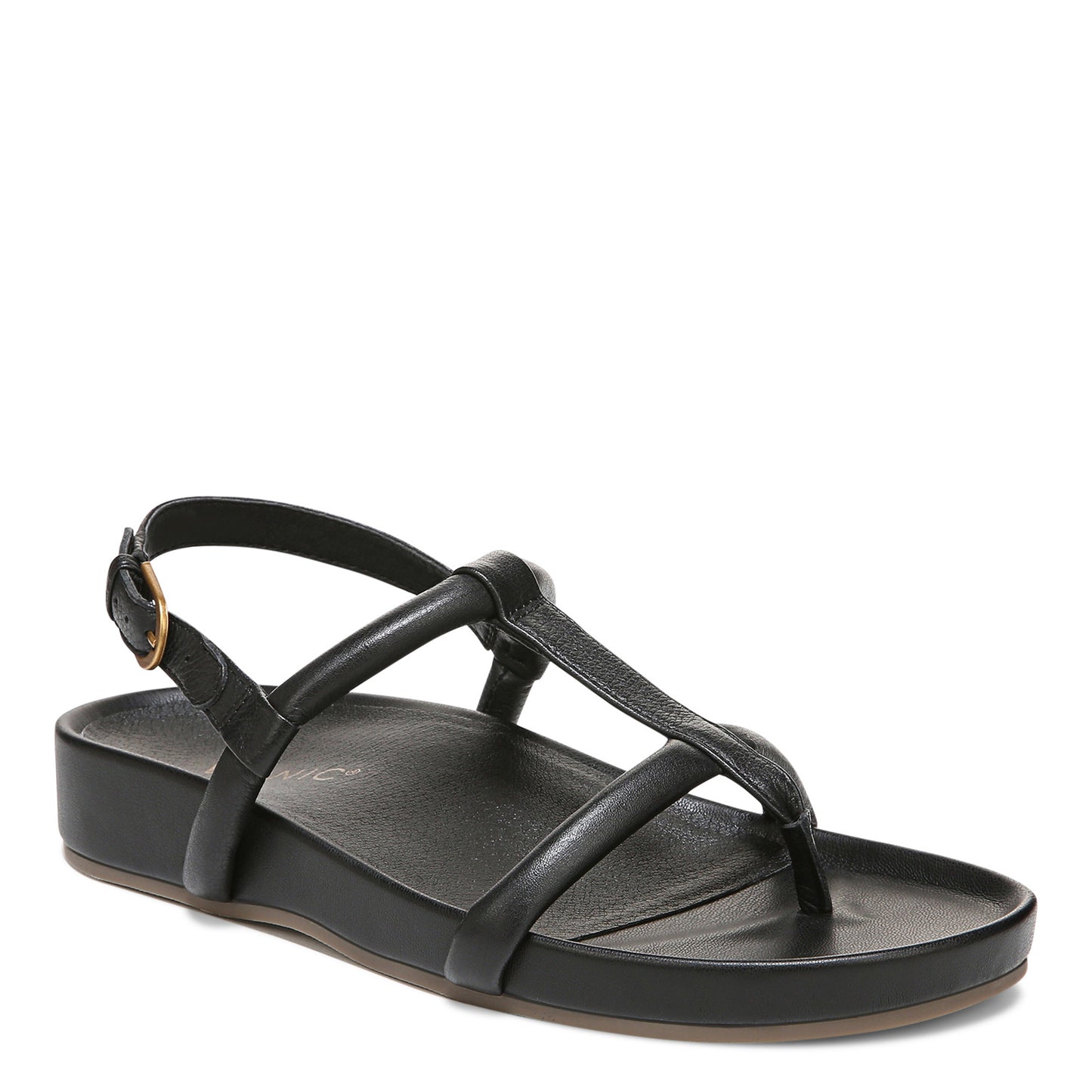 Peltz Shoes Women's Vionic Adley Sandal BLACK I4701L1001
