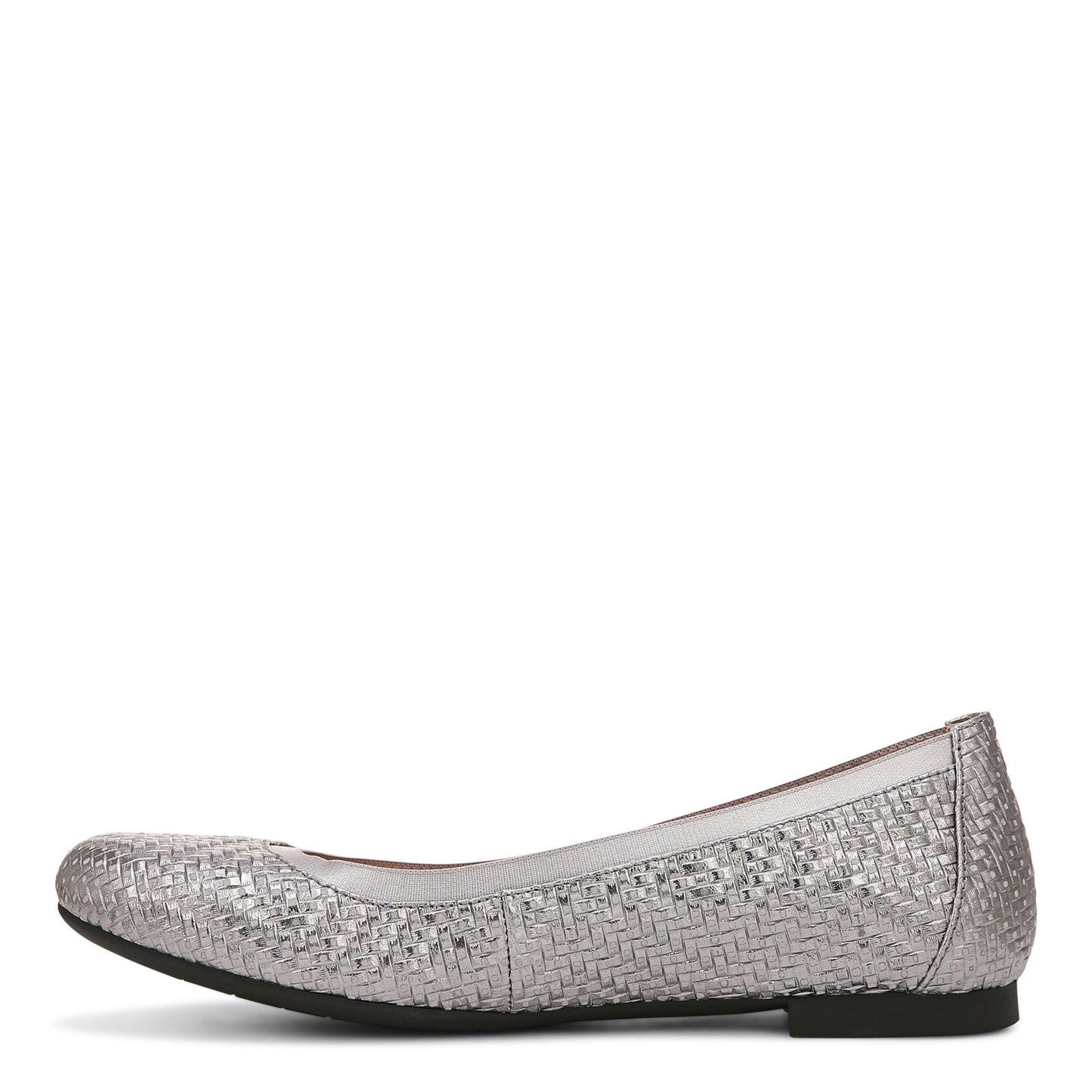 Peltz Shoes Women's Vionic Anita Flat SILVER I4704L2020