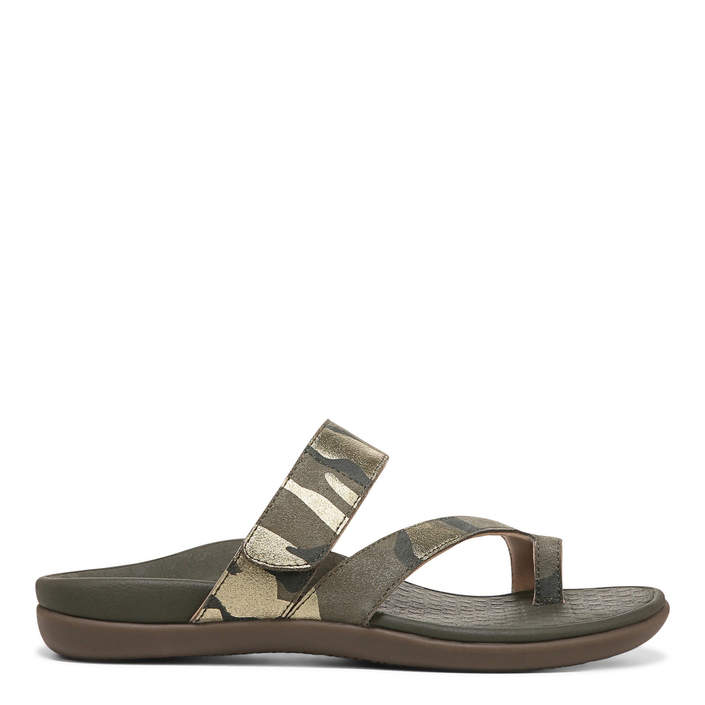 Peltz Shoes Women's Vionic Morgan Sandal GREEN I4730L1300