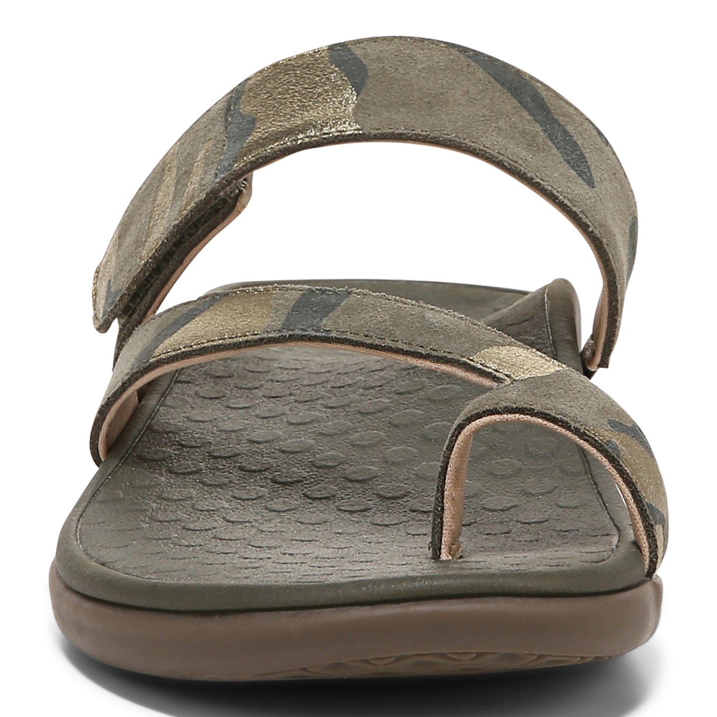 Peltz Shoes Women's Vionic Morgan Sandal GREEN I4730L1300