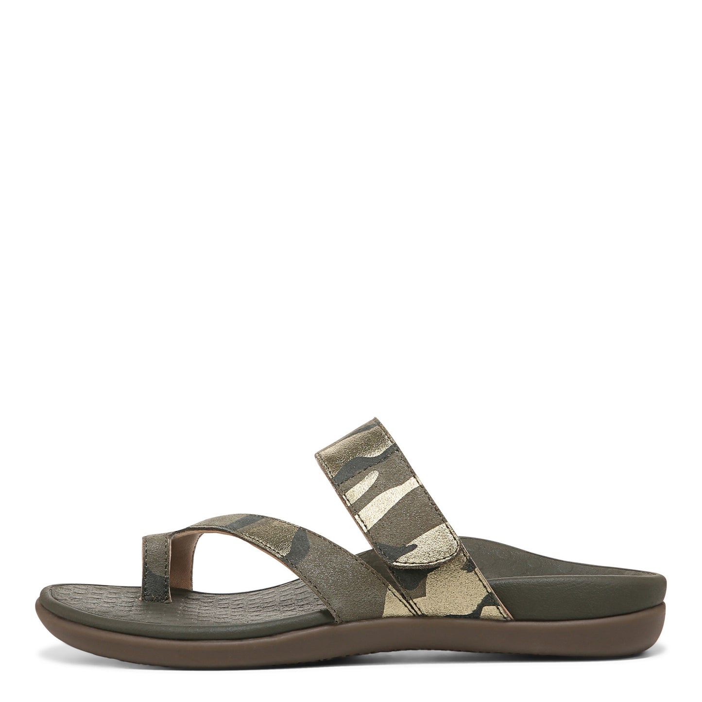 Peltz Shoes Women's Vionic Morgan Sandal GREEN I4730L1300