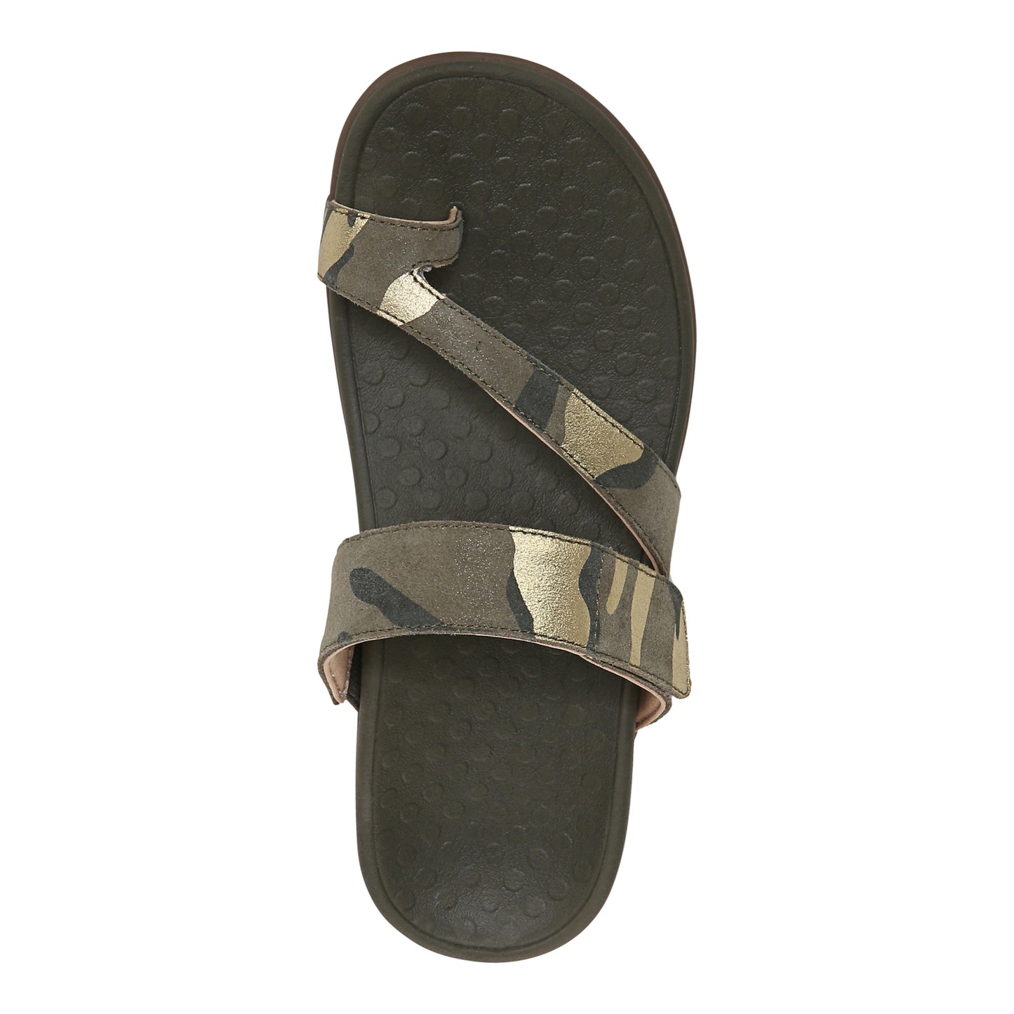 Peltz Shoes Women's Vionic Morgan Sandal GREEN I4730L1300