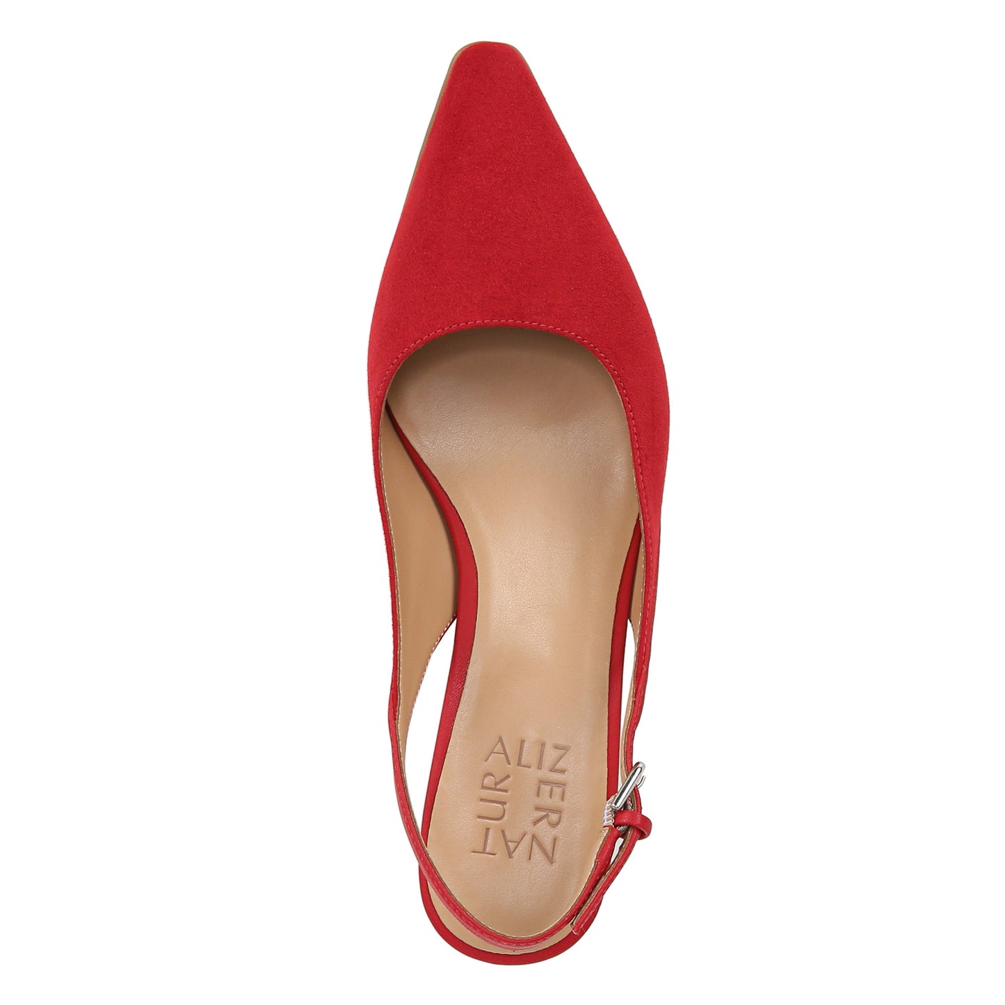 Peltz Shoes Women's Naturalizer Tansy Pump RED I4825M2600
