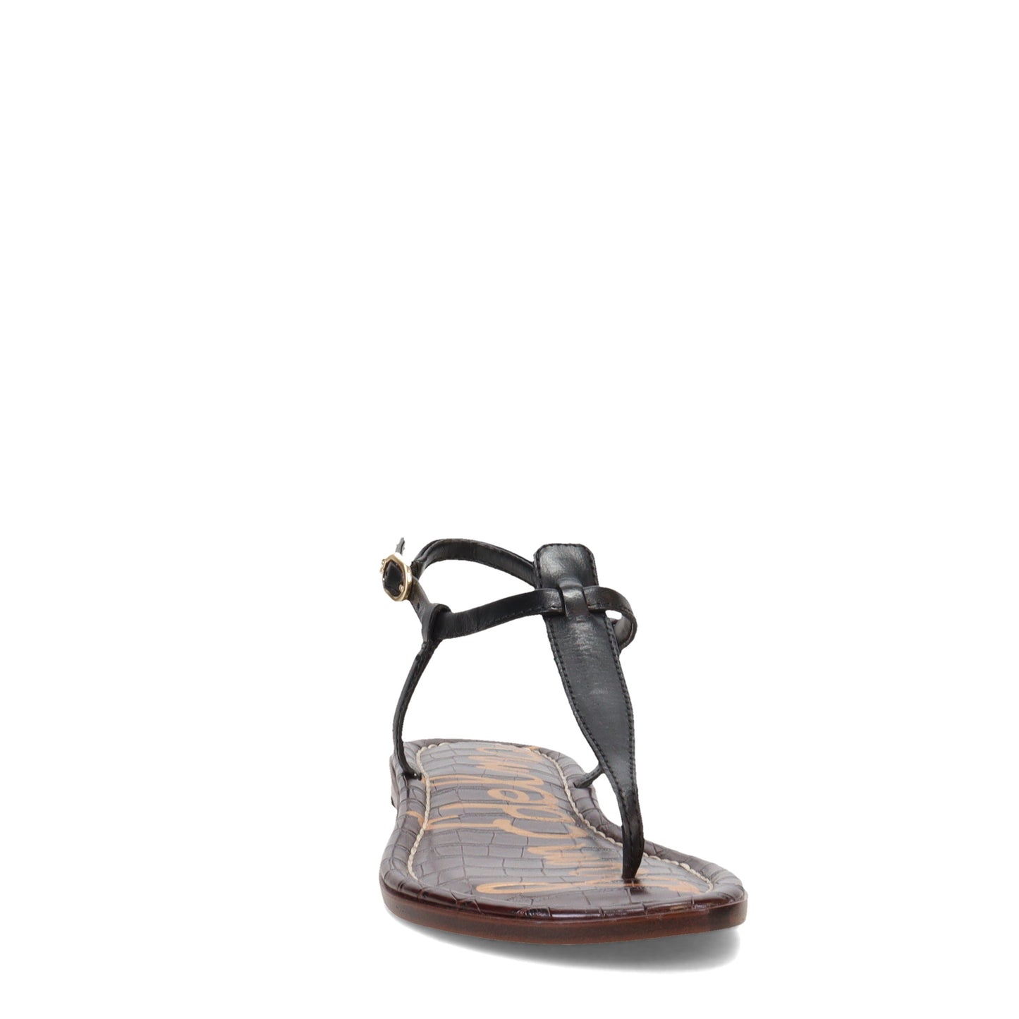 Peltz Shoes Women's Sam Edelman Gigi Sandal BLACK I5237L2002