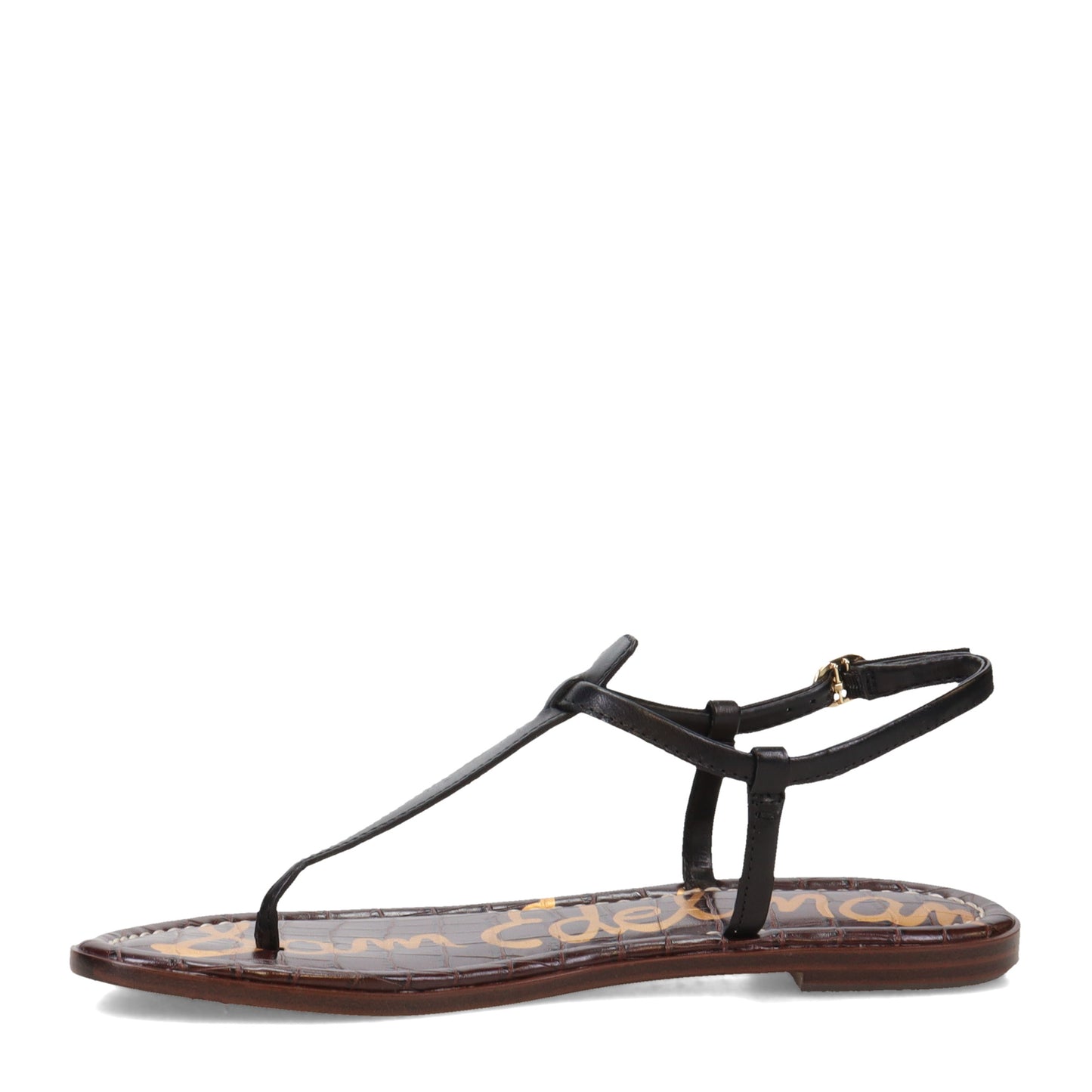 Peltz Shoes Women's Sam Edelman Gigi Sandal BLACK I5237L2002